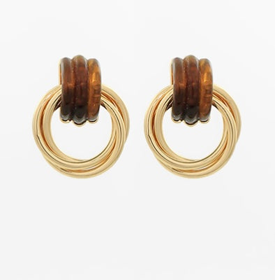Triple Knot Earrings