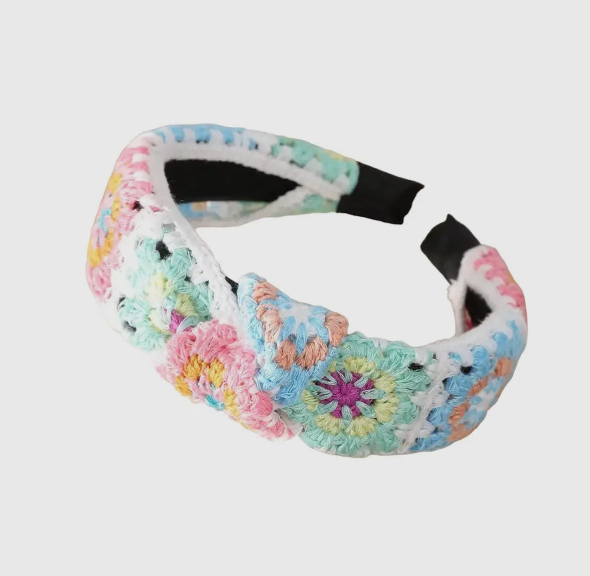 Crochet Knot Boho Handband
