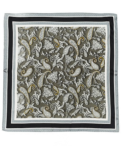 Paisley Print Silky Bandana