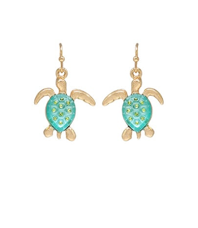 Sealife Theme Drop Earrings