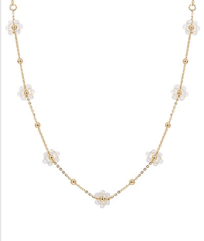 Danity Flower Necklace