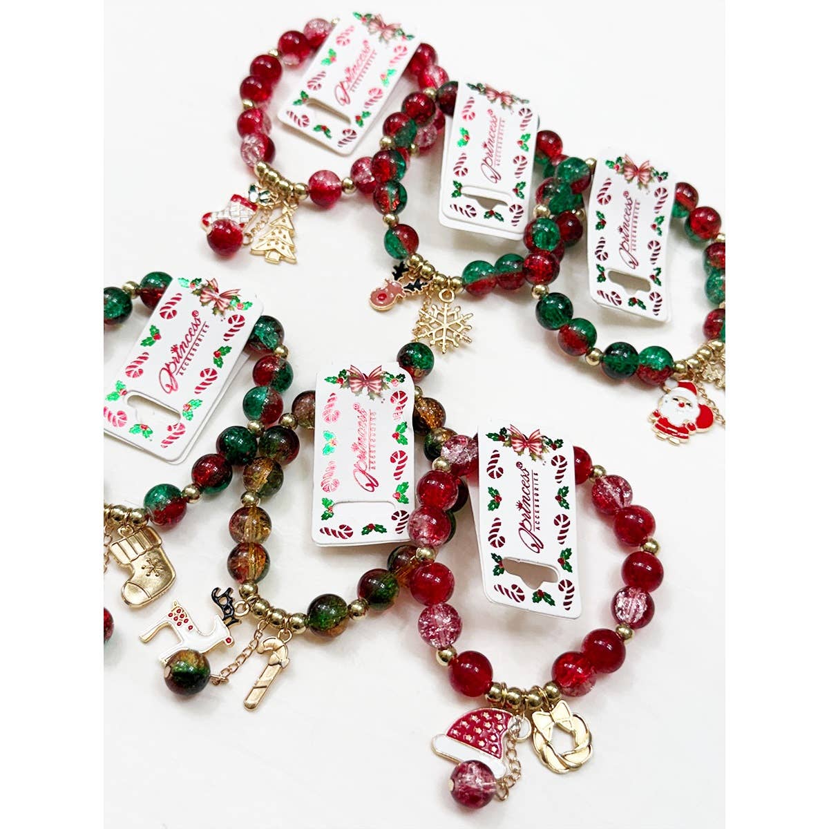 Christmas Theme Charm Bracelet
