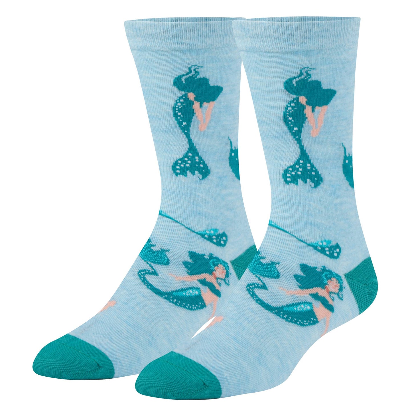 Mermaid - Womens Crew  Socks