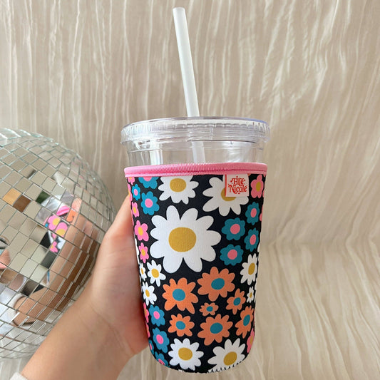 Coffee Cup Cover - Darling Daisies: Large / 24oz