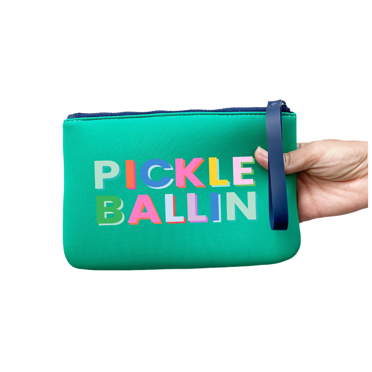 Pickleball neoprene gift bag pouch