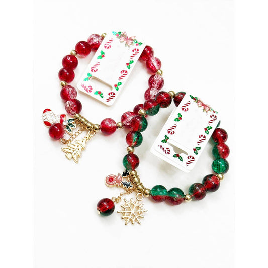 Christmas Theme Charm Bracelet
