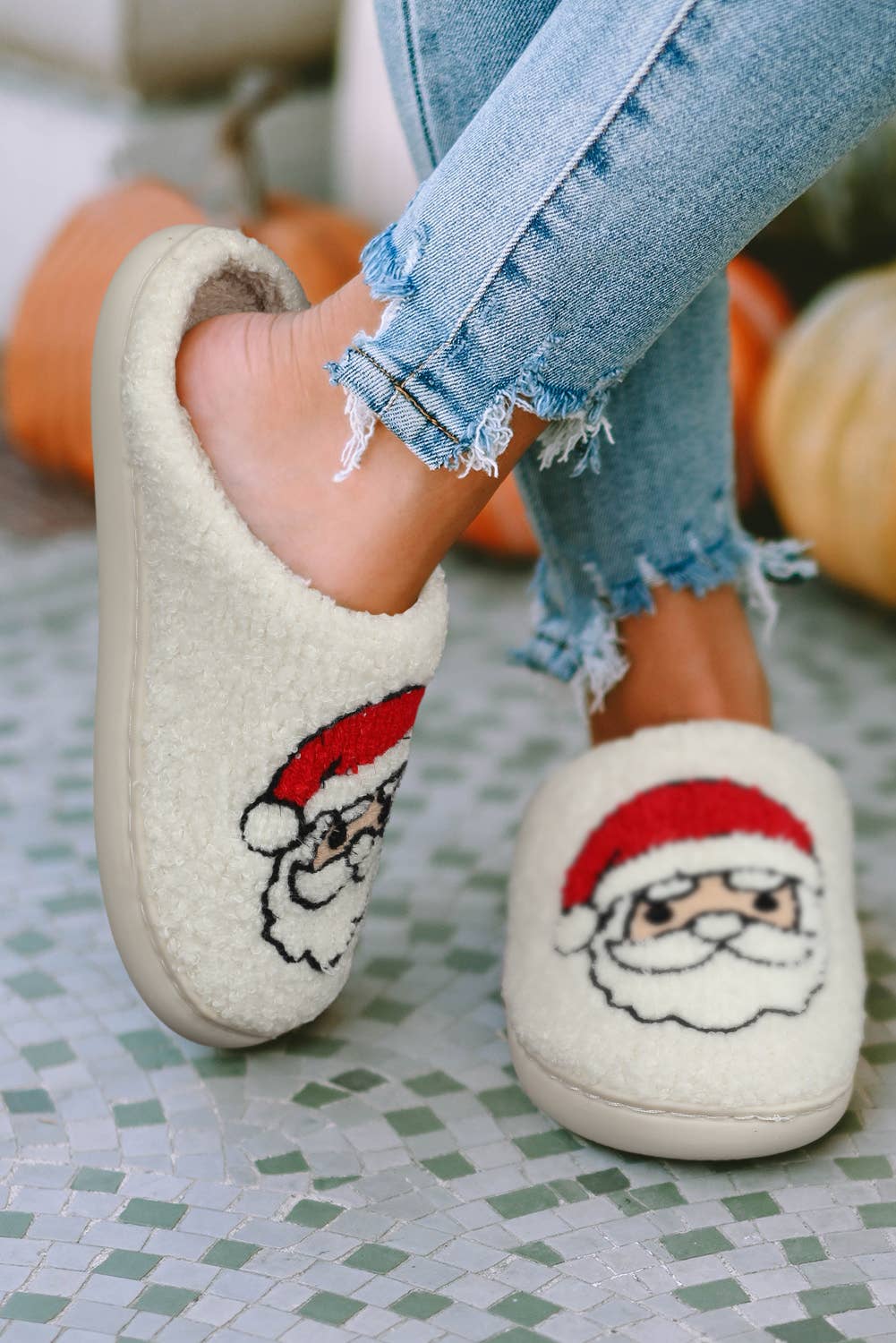 Santa Plush Slippers