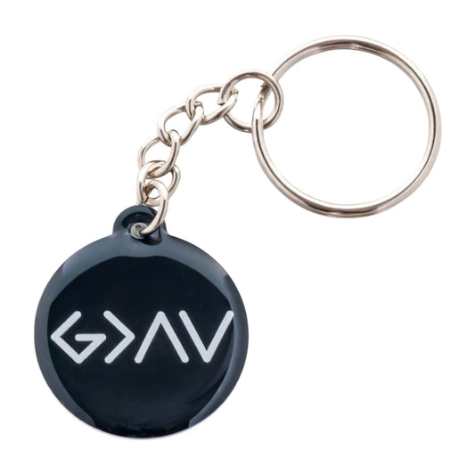Tap To Pray® Acrylic Keychain - God is Greater
