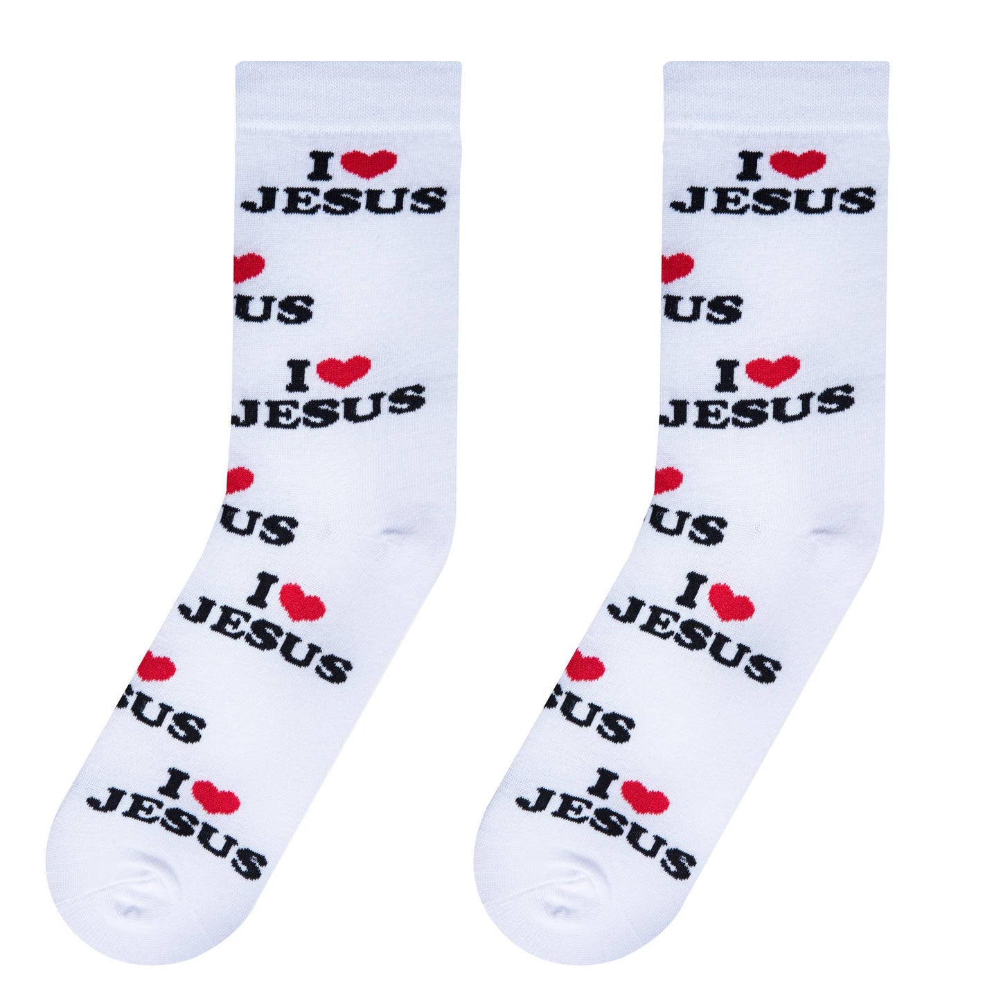 I Love Jesus - Womens Crew Socks