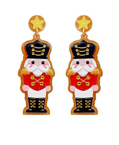 Nutcracker Drop Earrings