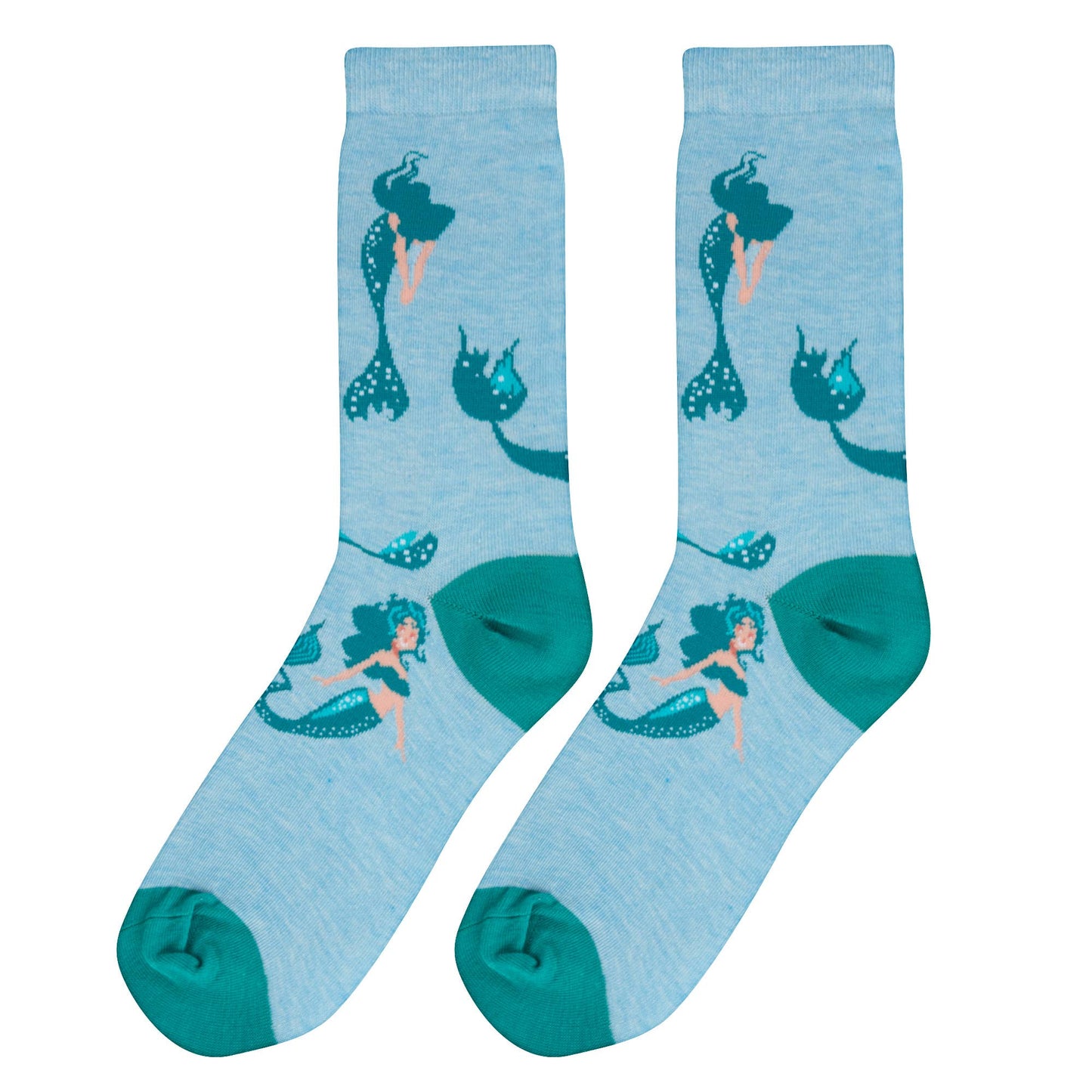 Mermaid - Womens Crew  Socks