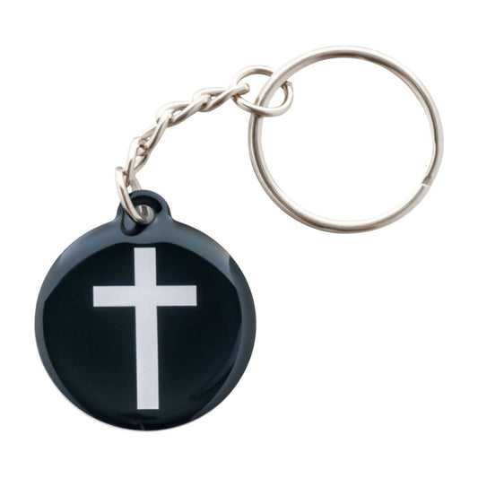Tap To Pray® Acrylic Keychain - Cross
