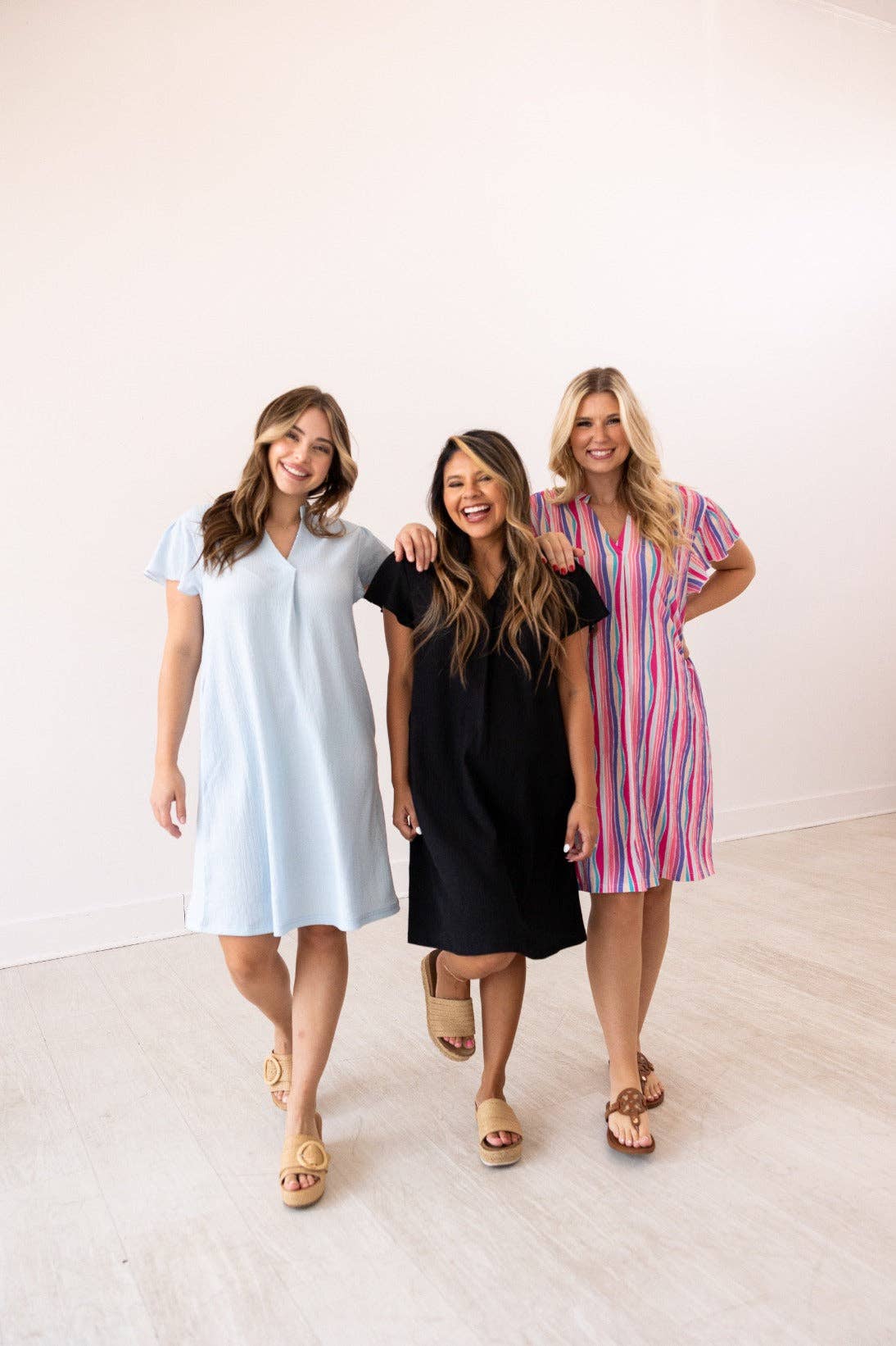 The Nicole Dress, Light Blue