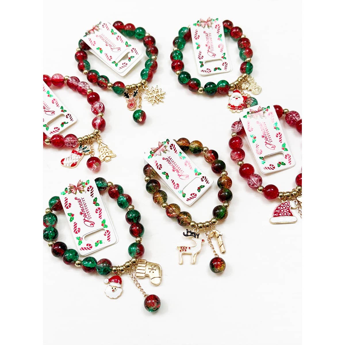 Christmas Theme Charm Bracelet