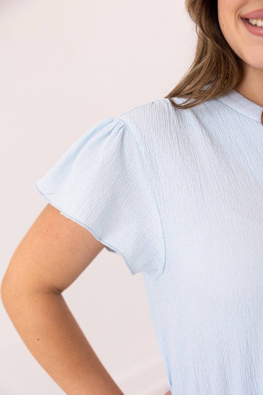 The Nicole Dress, Light Blue