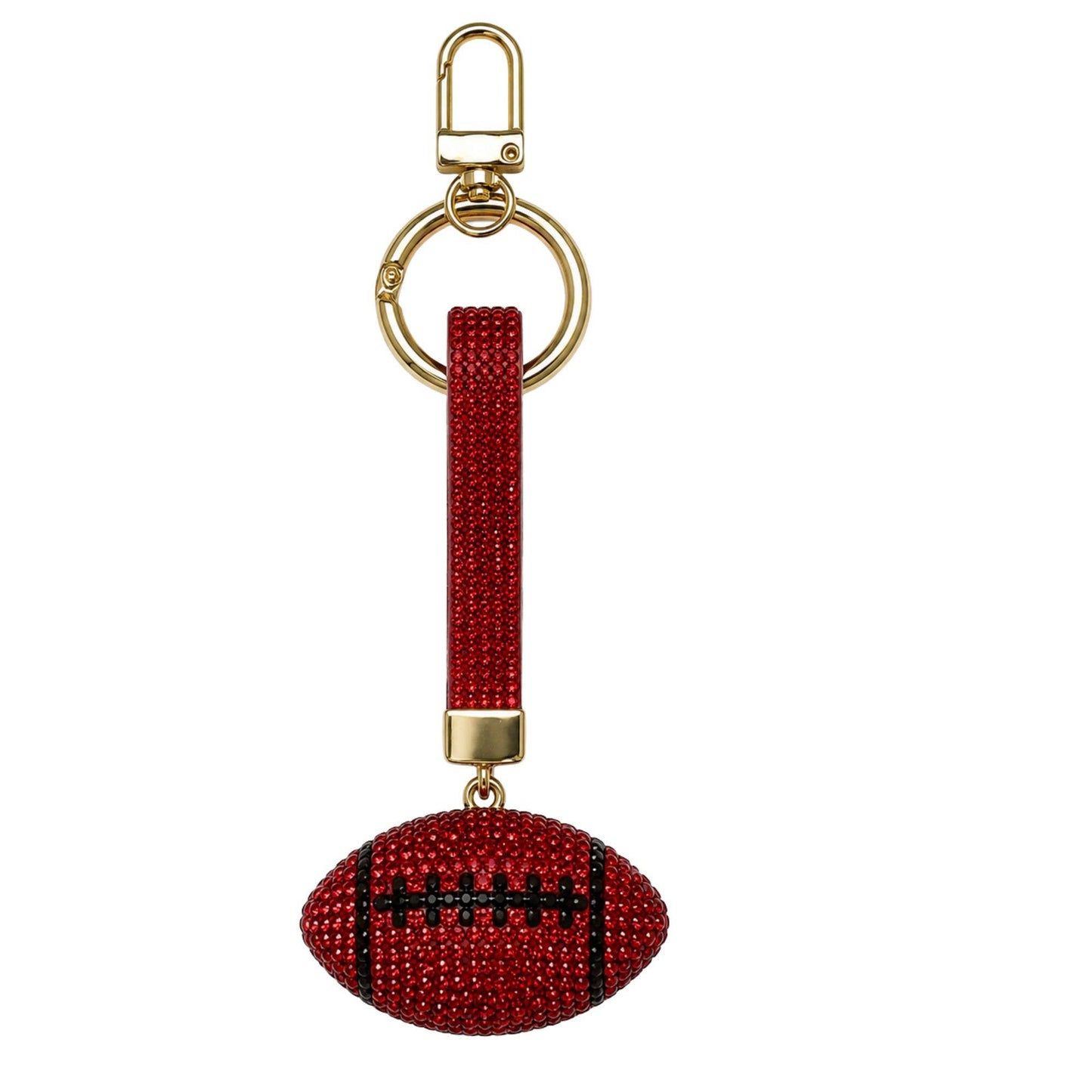 Game Day Football Bag Charm