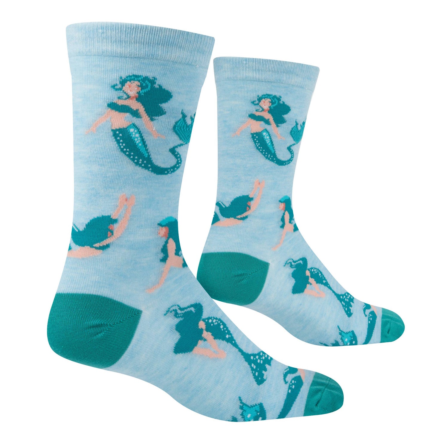 Mermaid - Womens Crew  Socks
