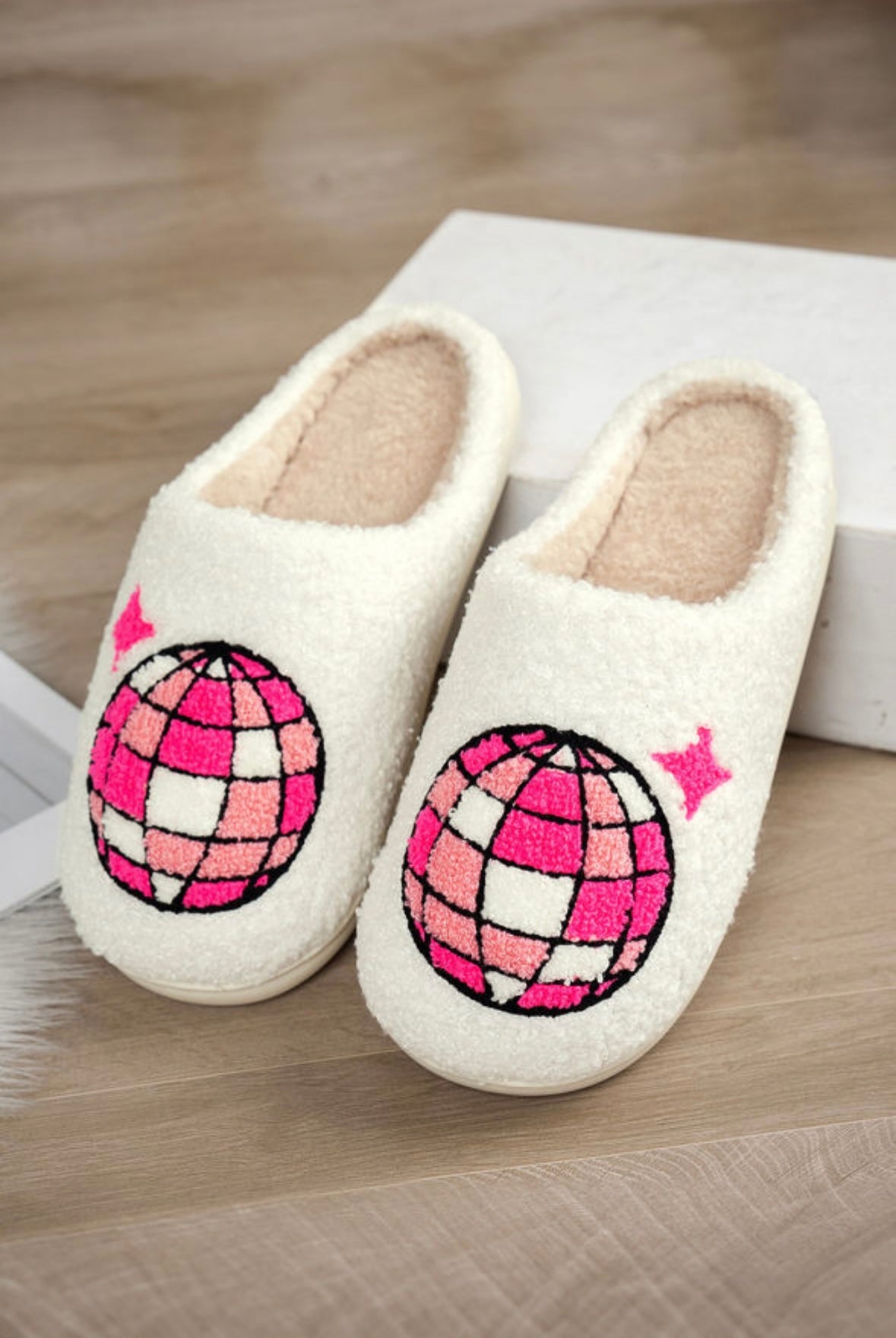 Disco Ball Slippers