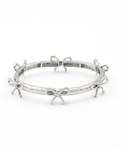 Bow Station Metal Bracelet