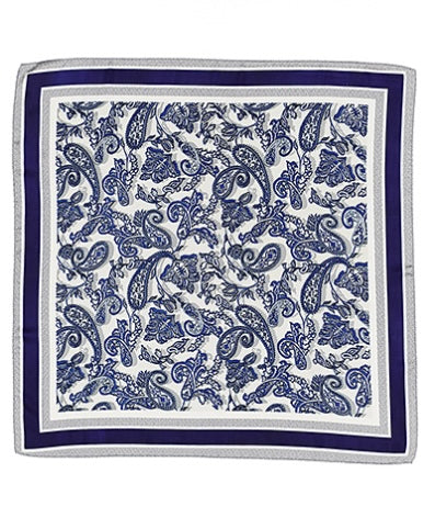 Paisley Print Silky Bandana