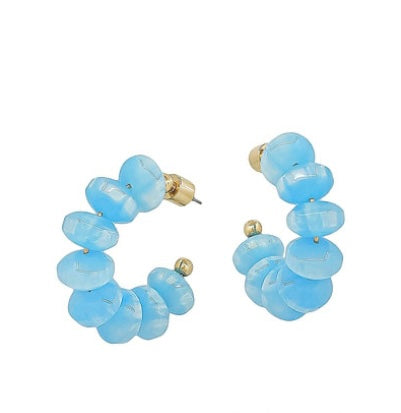 Candy Beads Hoops
