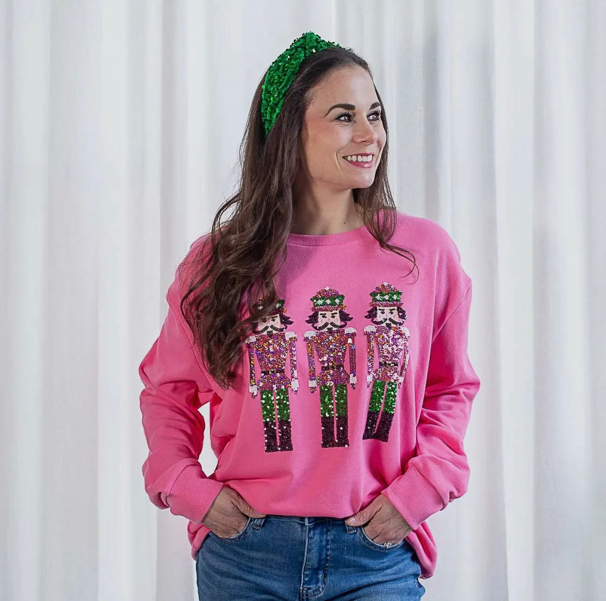 Nutcracker Sequin Sweatshirt