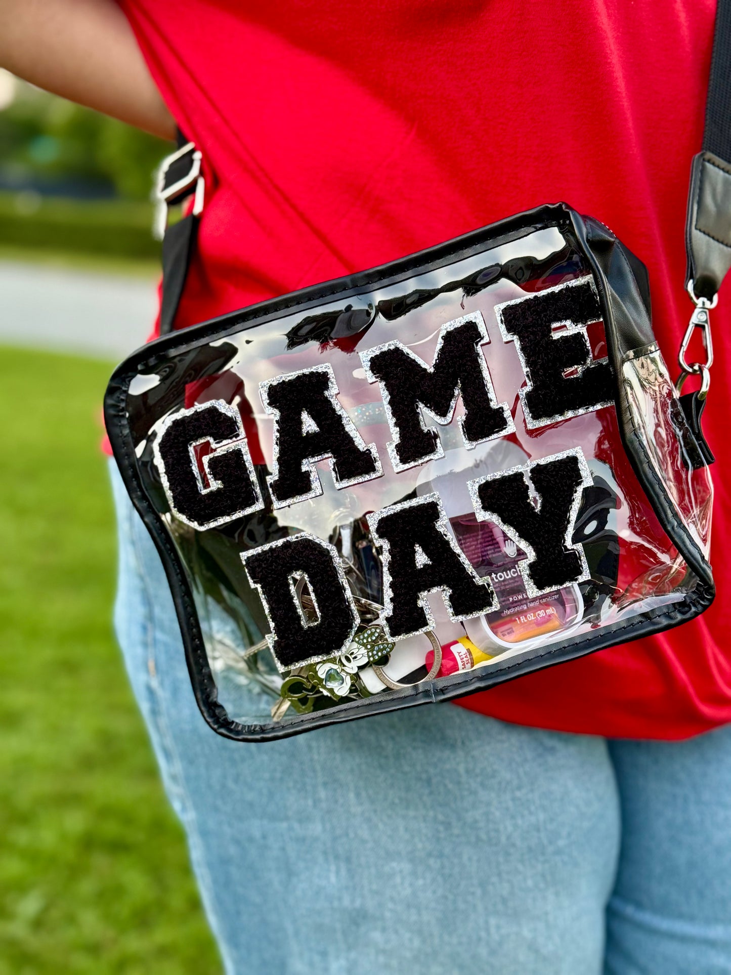 Game Day Clear Shoulder Bag