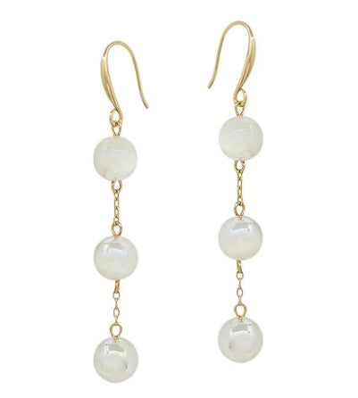 Linear Candy Bead Earrings