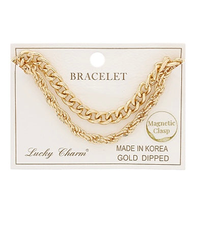 Layered Chain Bracelet