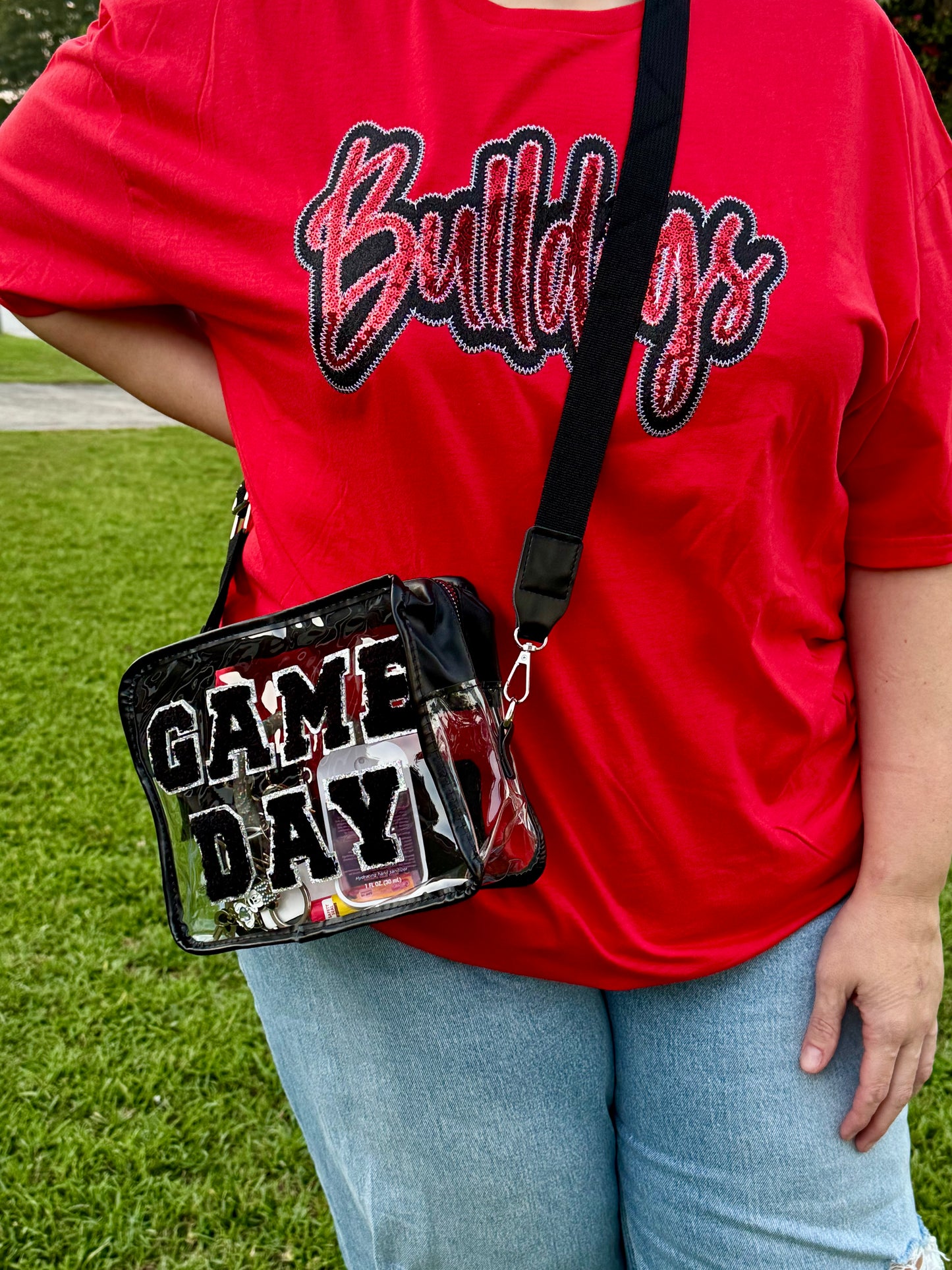 Game Day Clear Shoulder Bag