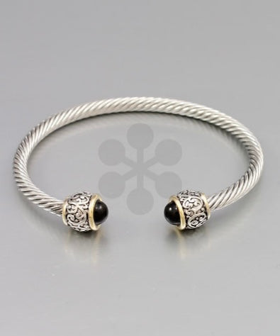 Cable Cuff Bracelet