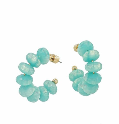 Candy Beads Hoops