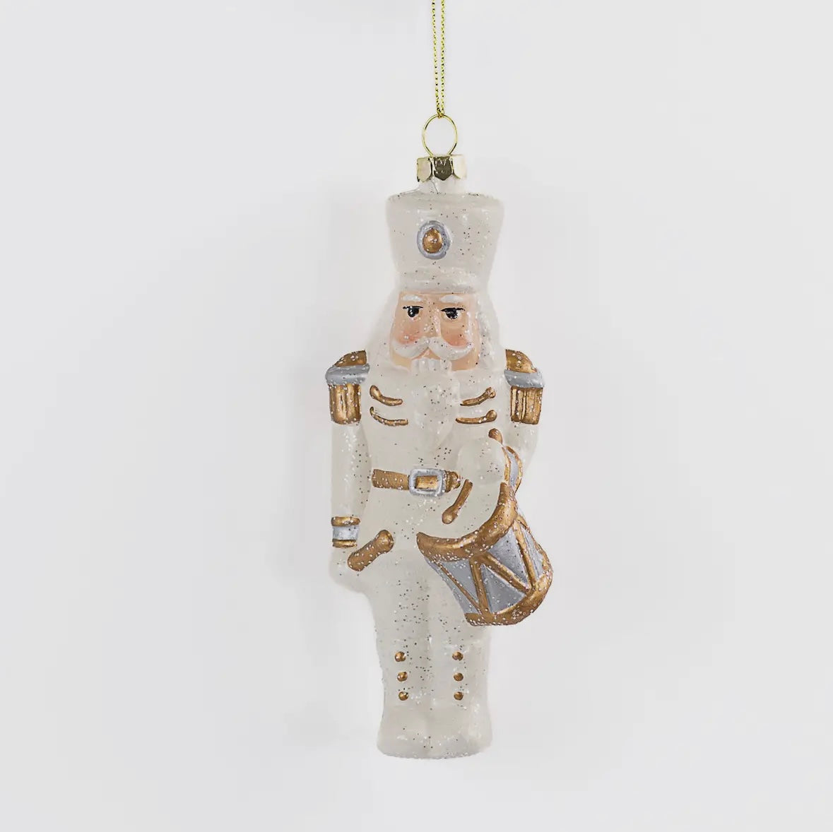 Golden Nutcracker Ornament