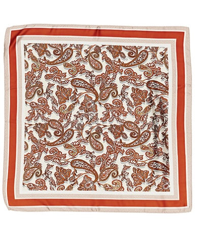 Paisley Print Silky Bandana