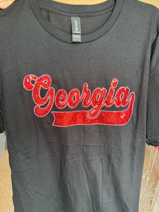 Georgia Sequin Spirit Wear Top