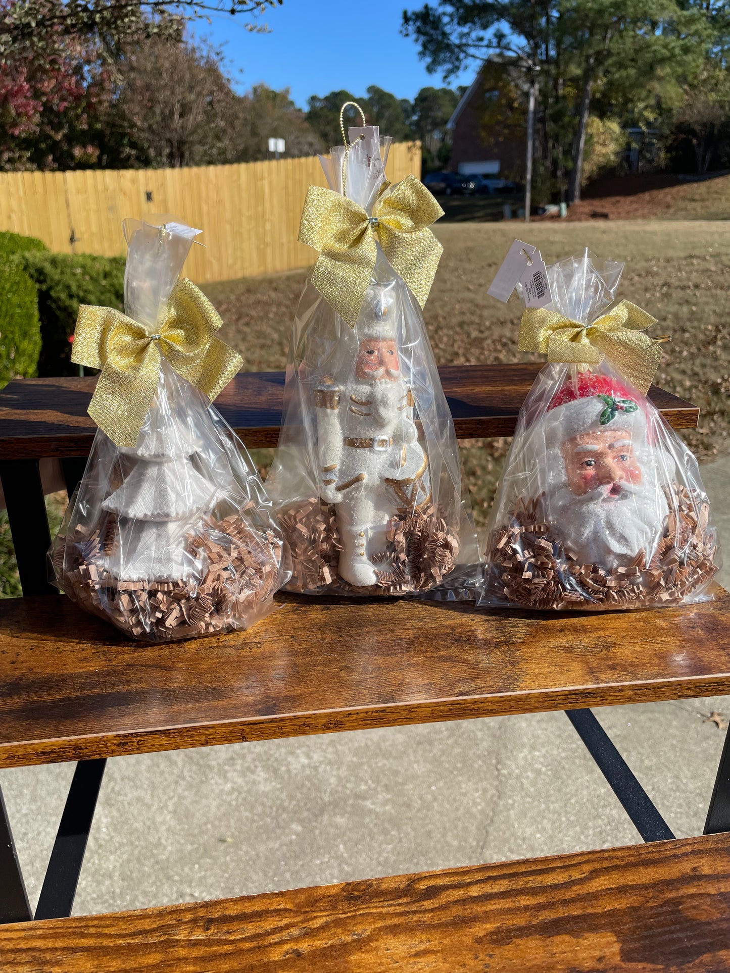 Jolly Santa Ornament