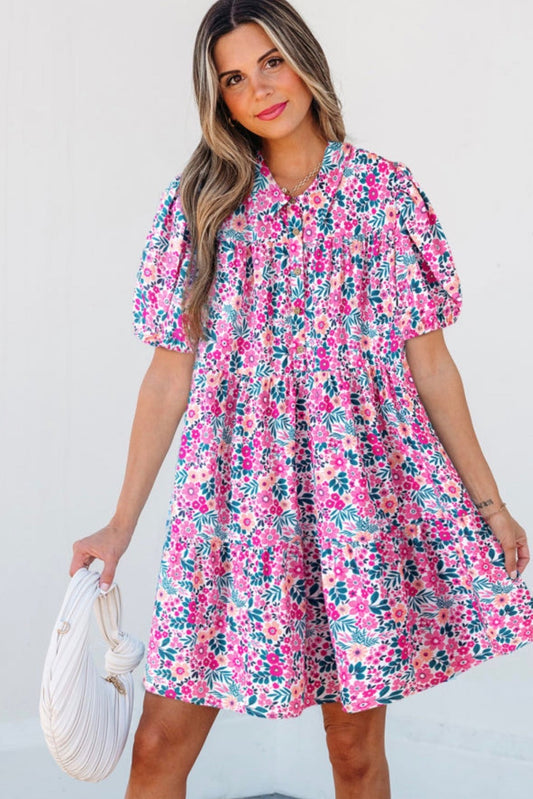 Floral A-Line Dress