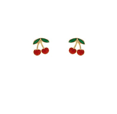 Cherry Stud Earrings