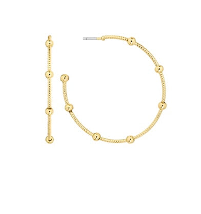 CCB Ball Textured Open Hoops