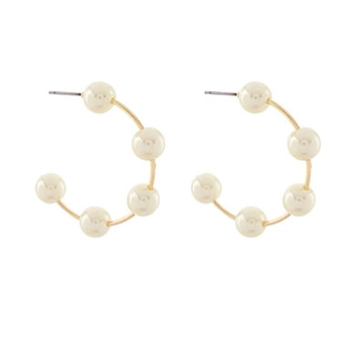 35mm Pearl Station Hoops