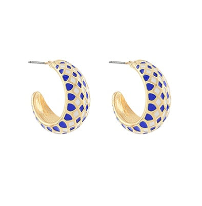 Gameday Diamond Pattern Color Hoops