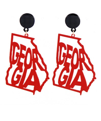 State Filgree Earrings