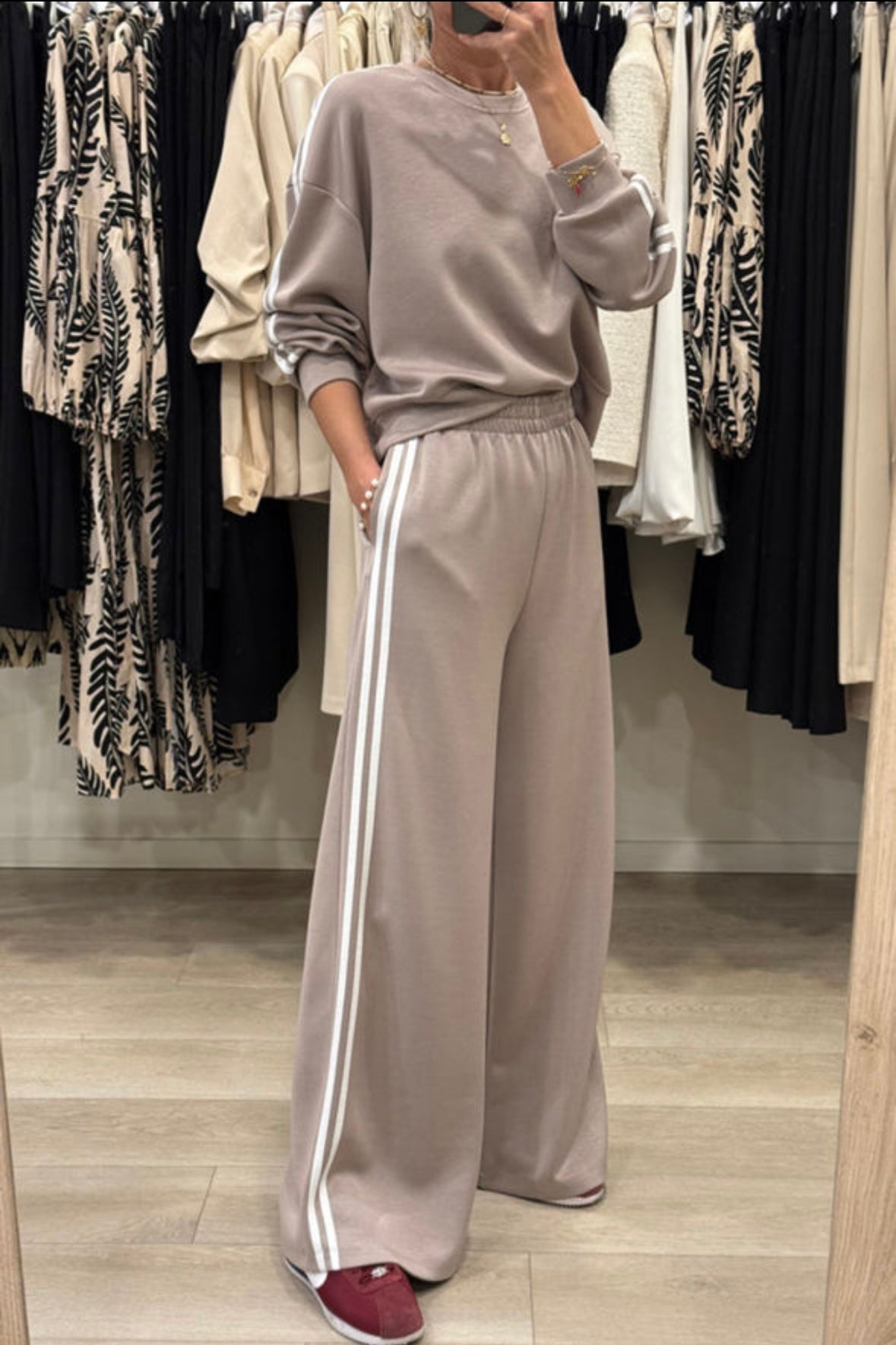 Varsity Striped 2pcs Set