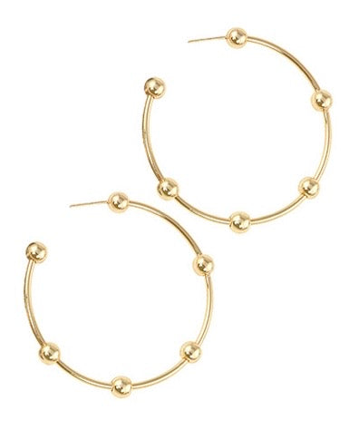 Brass Ball Station Hoops