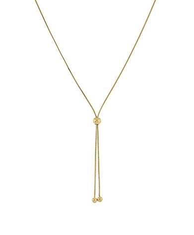 Snake Chain & Ball Necklace