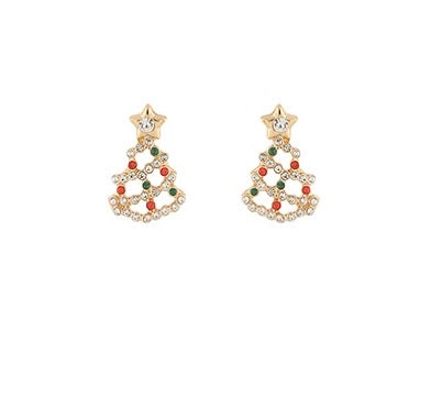 Christmas Tree Stud Earrings