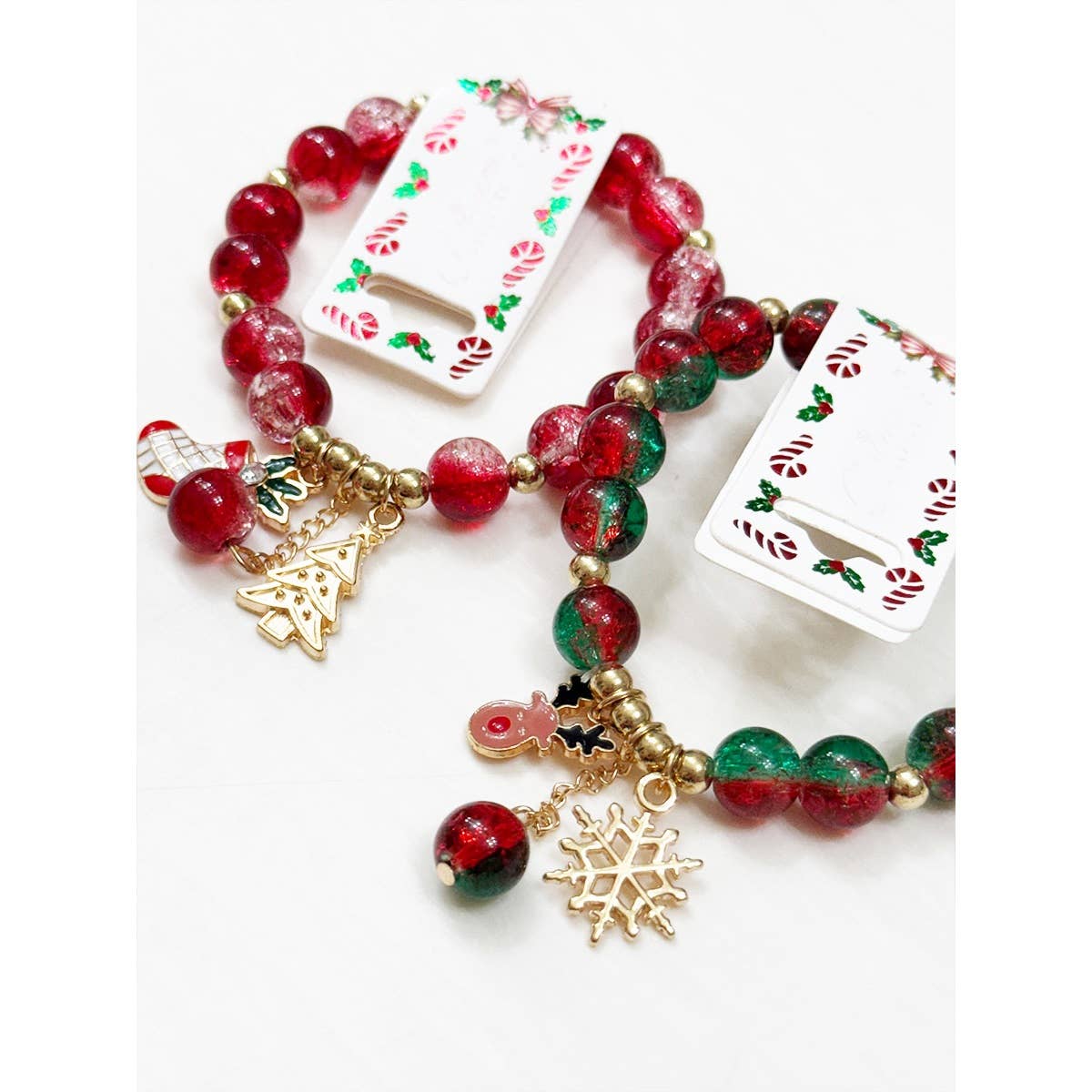 Christmas Theme Charm Bracelet