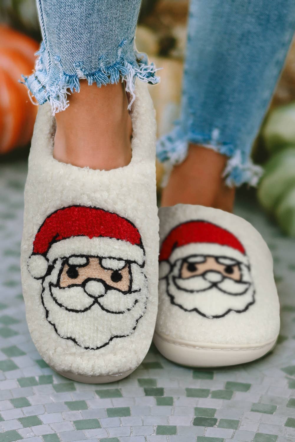 Santa Plush Slippers