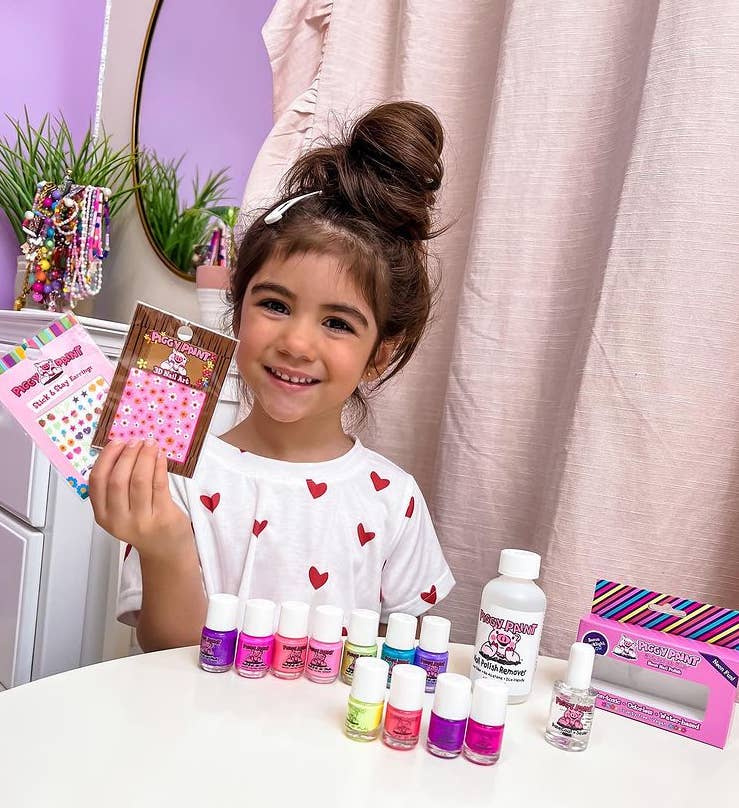 Piggy Paint Stick & Stay Earrings